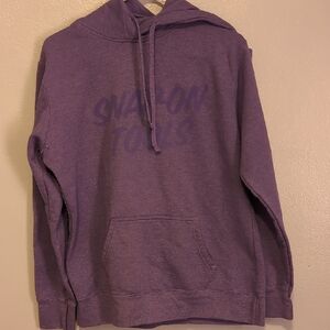 Purple Hoodie Sweatshirt